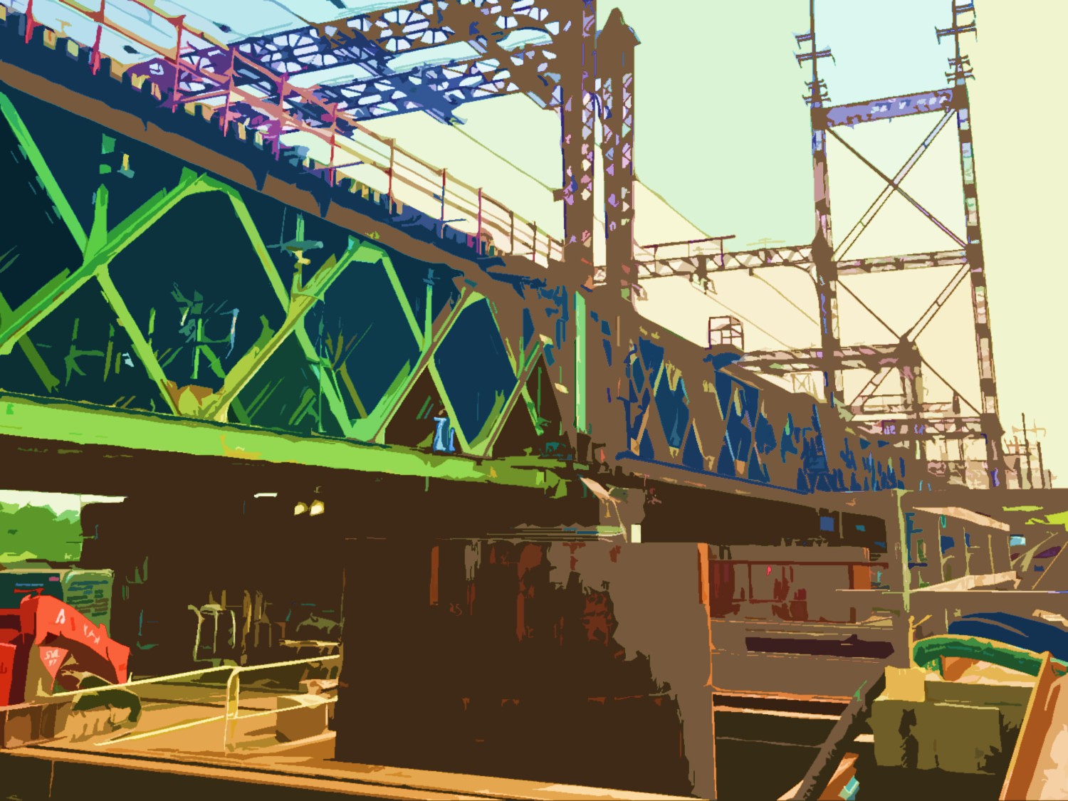 3D scanning critical to success of crane lifts near active railroad